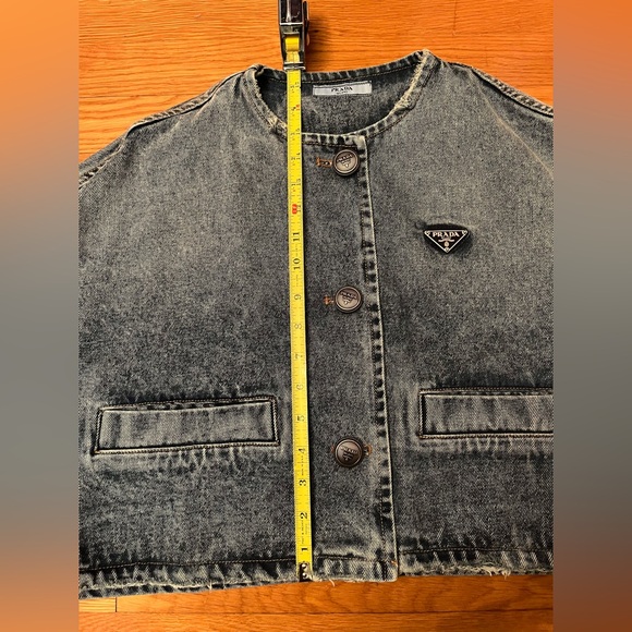 In the Styles of Prada, Denim Jacket Size 36 - Picture 3 of 8
